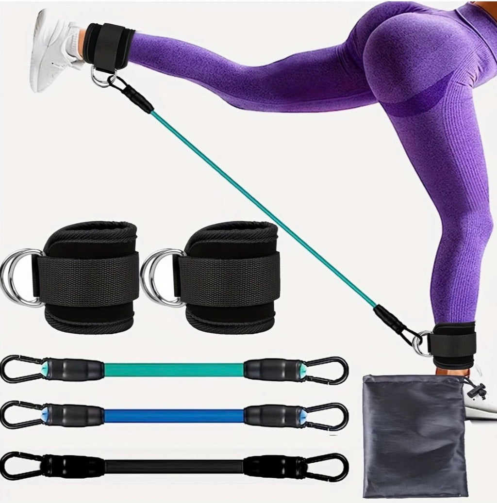 BEAST MODE Ankle straps + Resistance bands